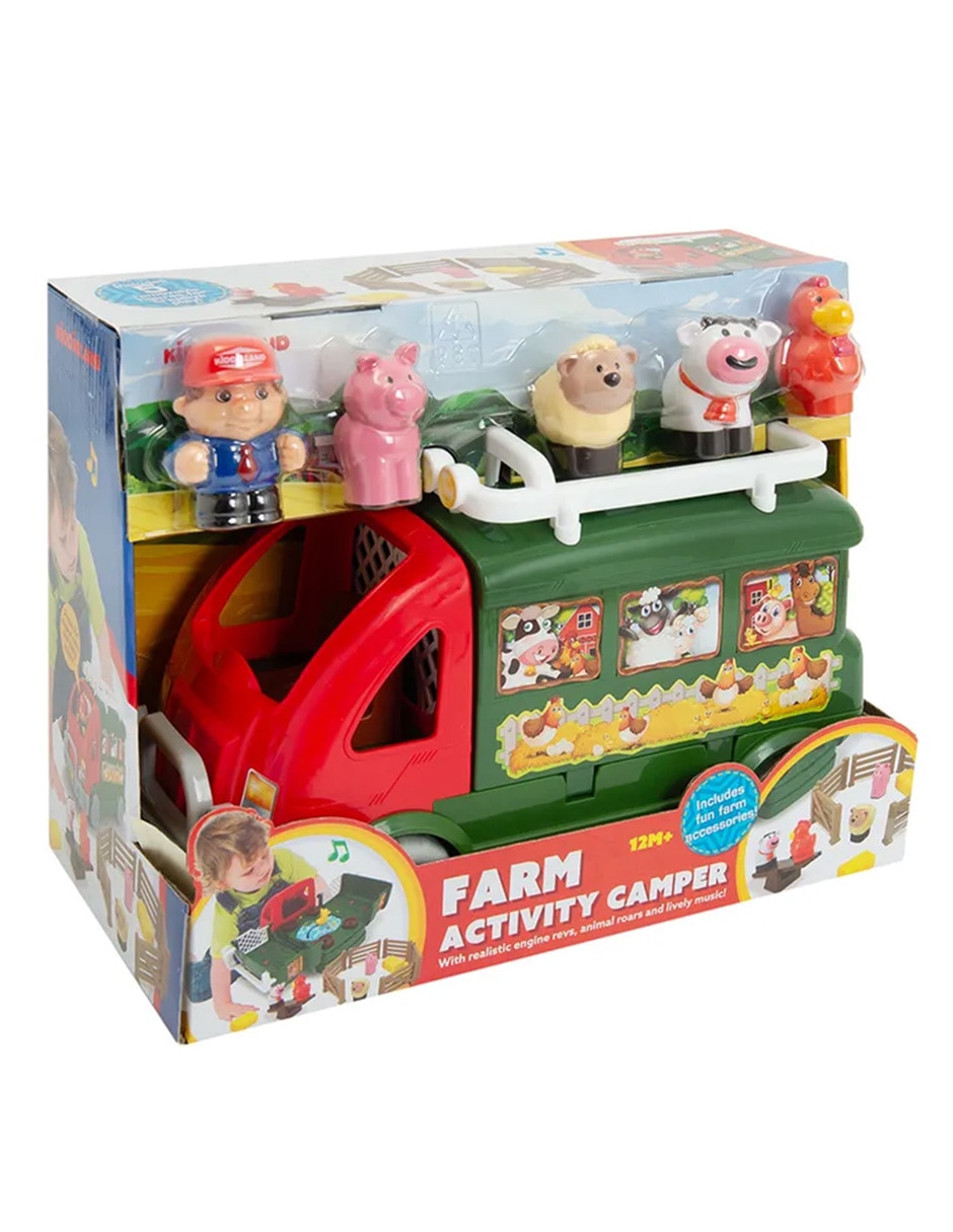 Farm activity camper kiddieland juego didáctico unisex 5