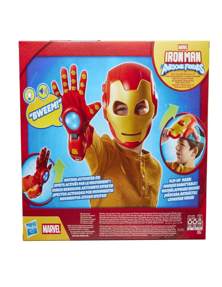 Set de héroe tecnológico para juego de rol 3