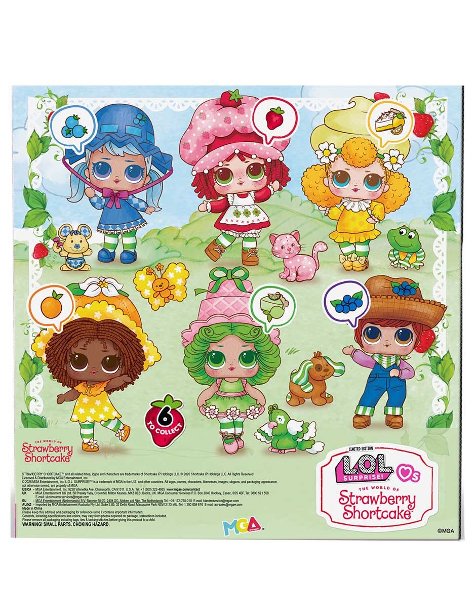 Muñeca mini Loves Strawberry Shortcake 3