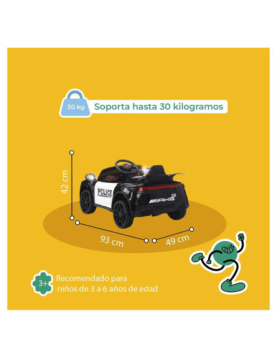 Automóvil montable con control remoto Kinene de batería para niño