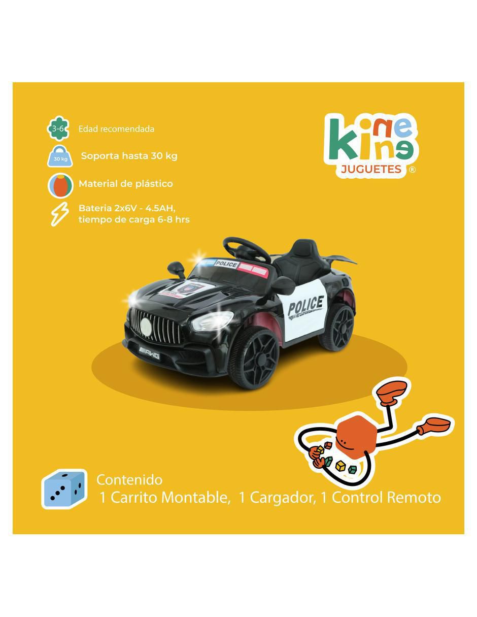 Automóvil montable con control remoto Kinene de batería para niño