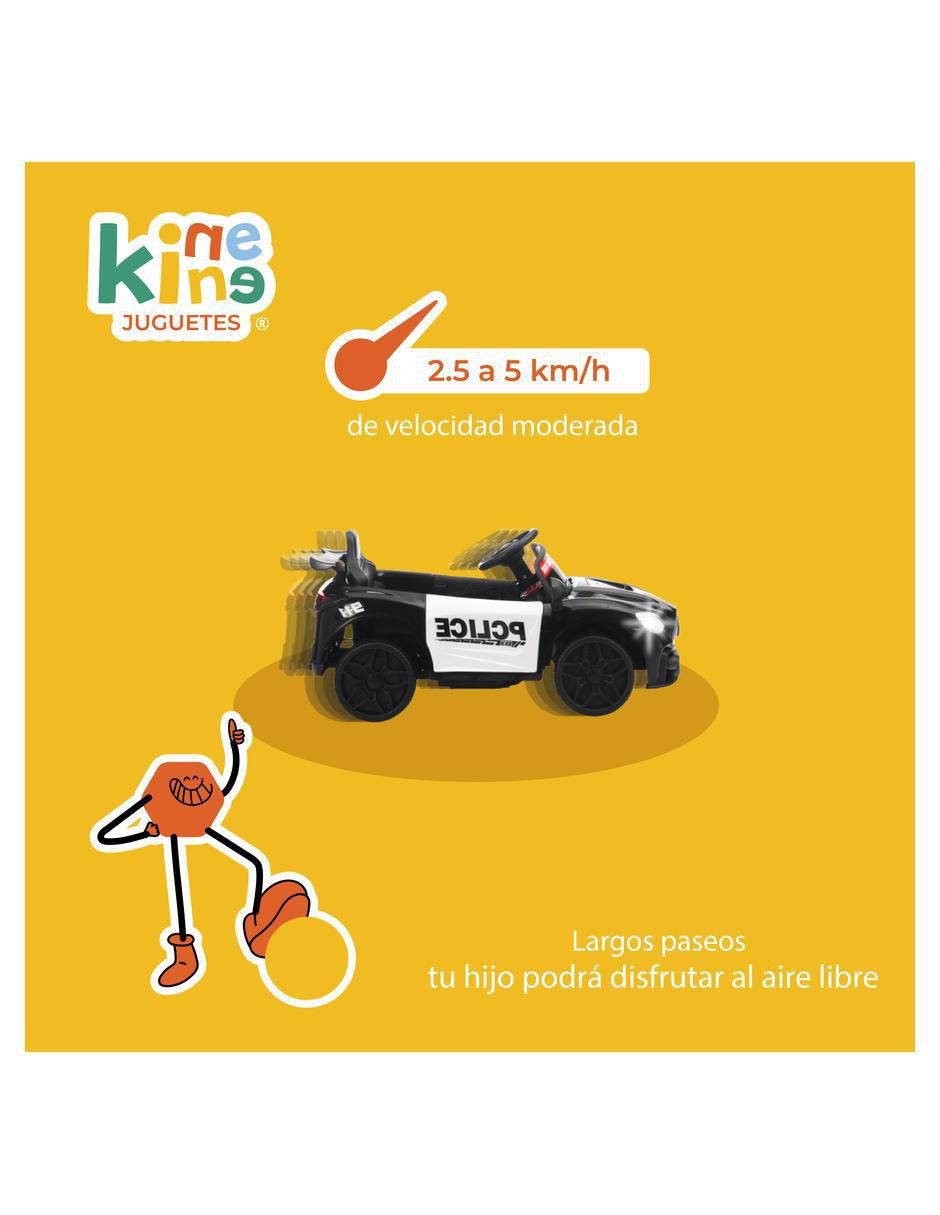 Automóvil montable con control remoto Kinene de batería para niño