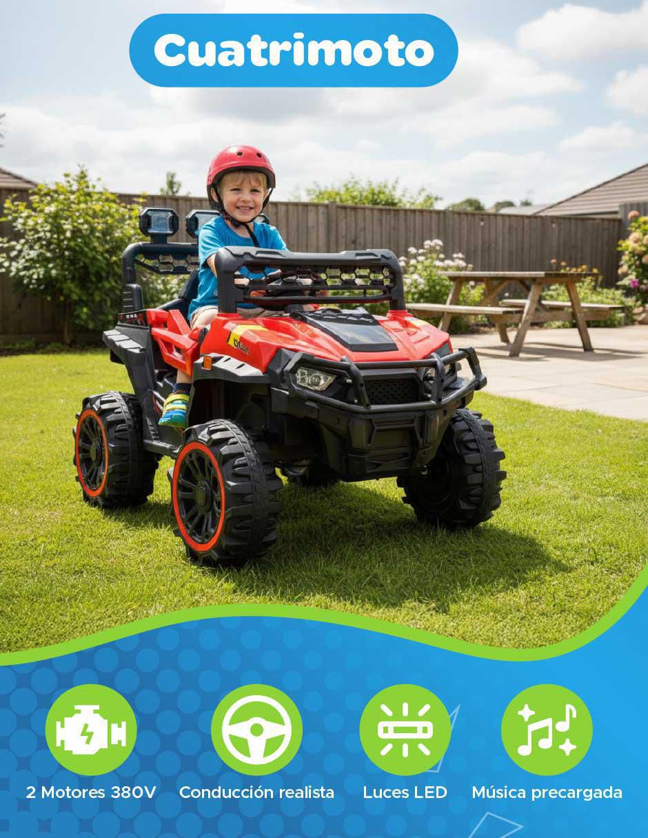 Automóvil montable con control remoto recargable unisex 7