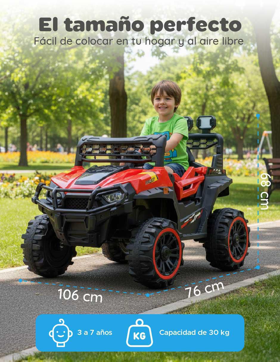 Automóvil montable con control remoto recargable unisex 12