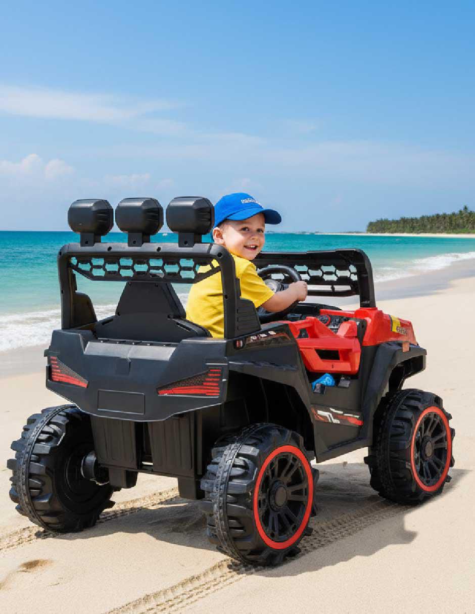 Automóvil montable con control remoto recargable unisex