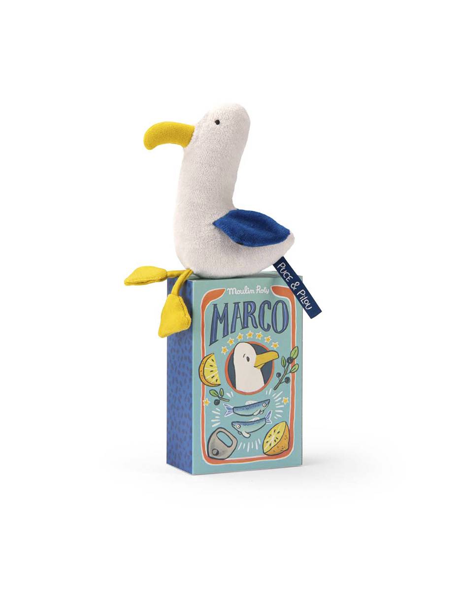Peluche de pájaro puce & pilou de 1 pza 2
