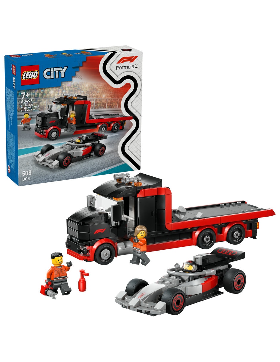 LEGO Camión De Exhibición De F1 Con Auto De Carreras Audi F1 60493 Lego City