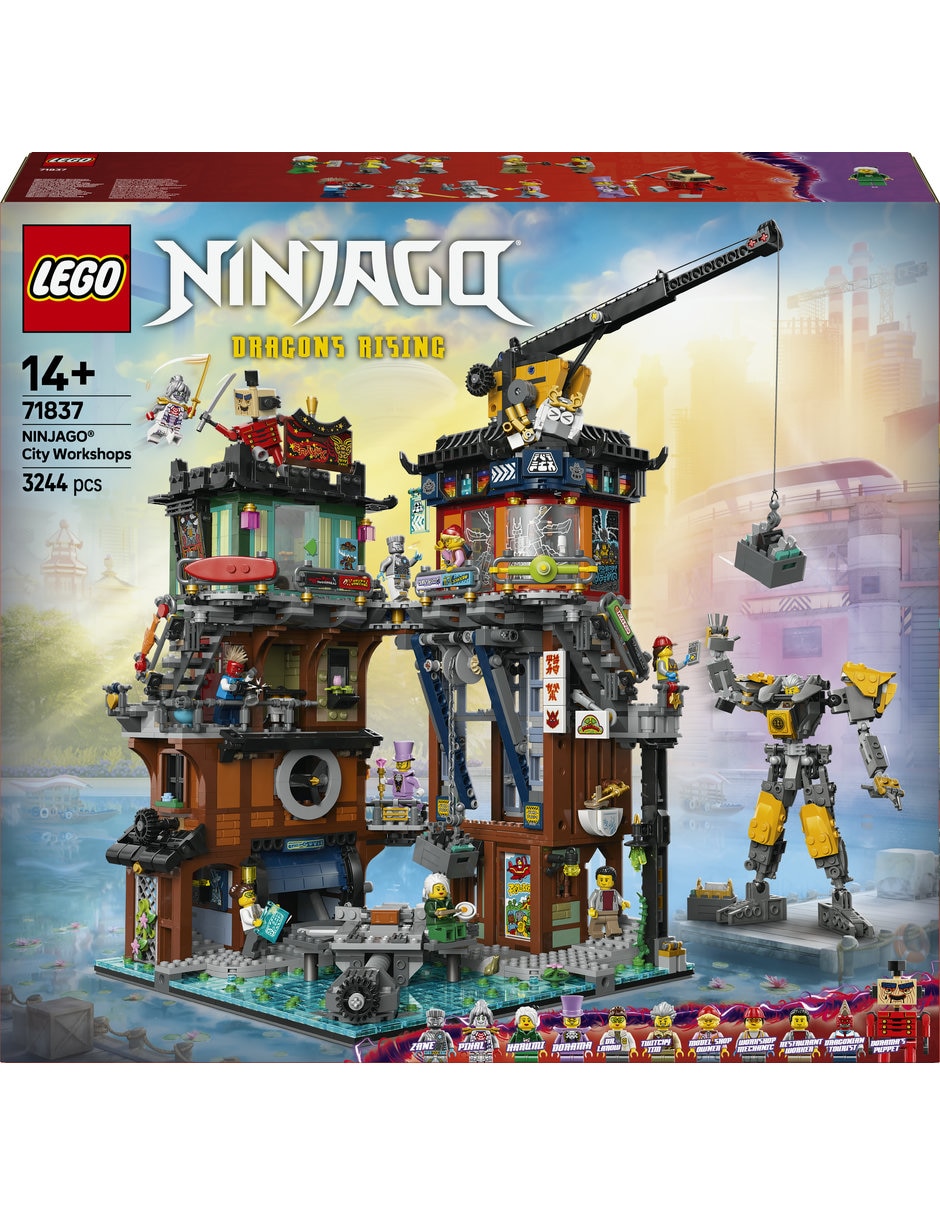 Lego Ninjago Talleres de la Ciudad de NINJAGO 71837 Dragons Rising