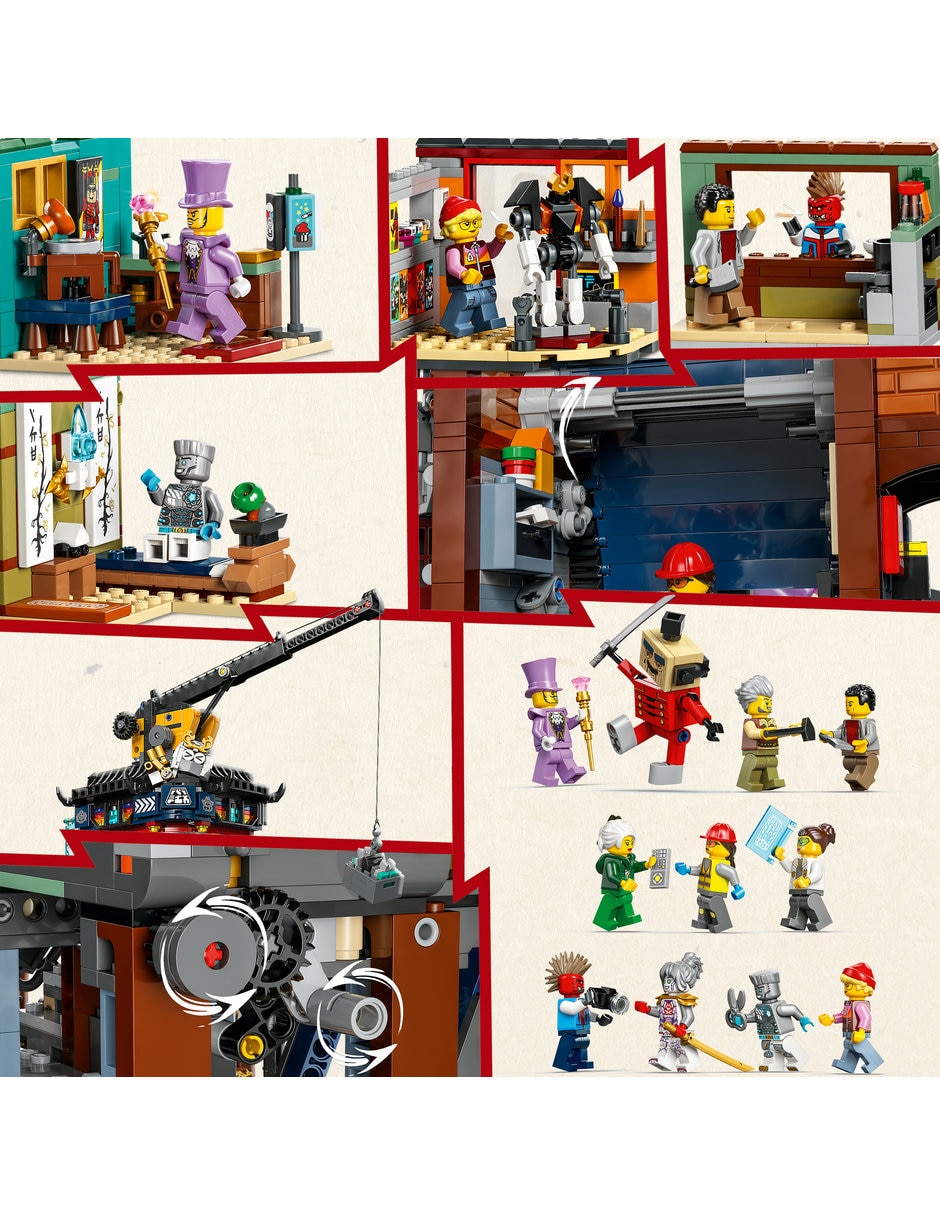 Lego Ninjago Talleres de la Ciudad de NINJAGO 71837 Dragons Rising