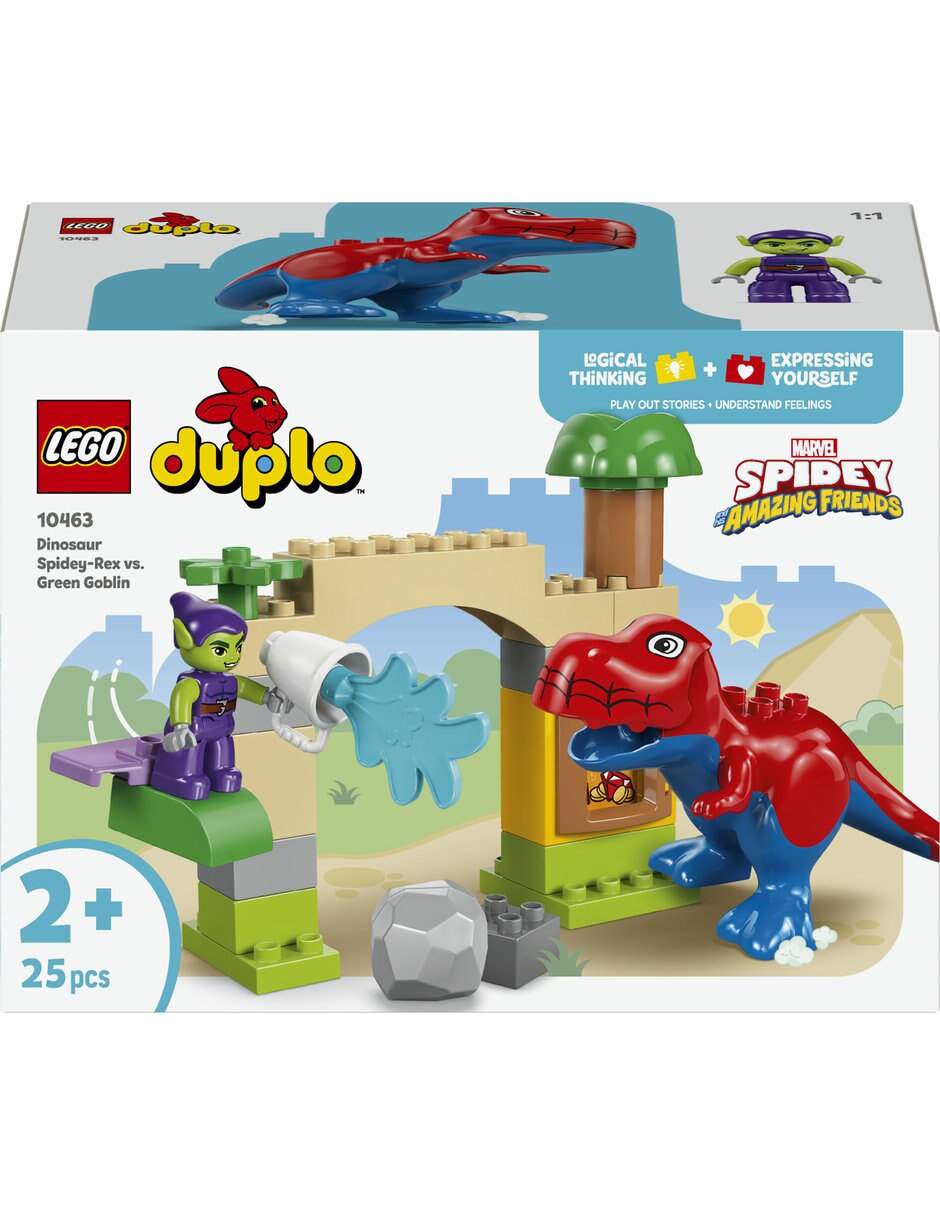 Marvel Dinosaurio Spidey-Rex Vs Duende Verde 10463 Disney Tm 2