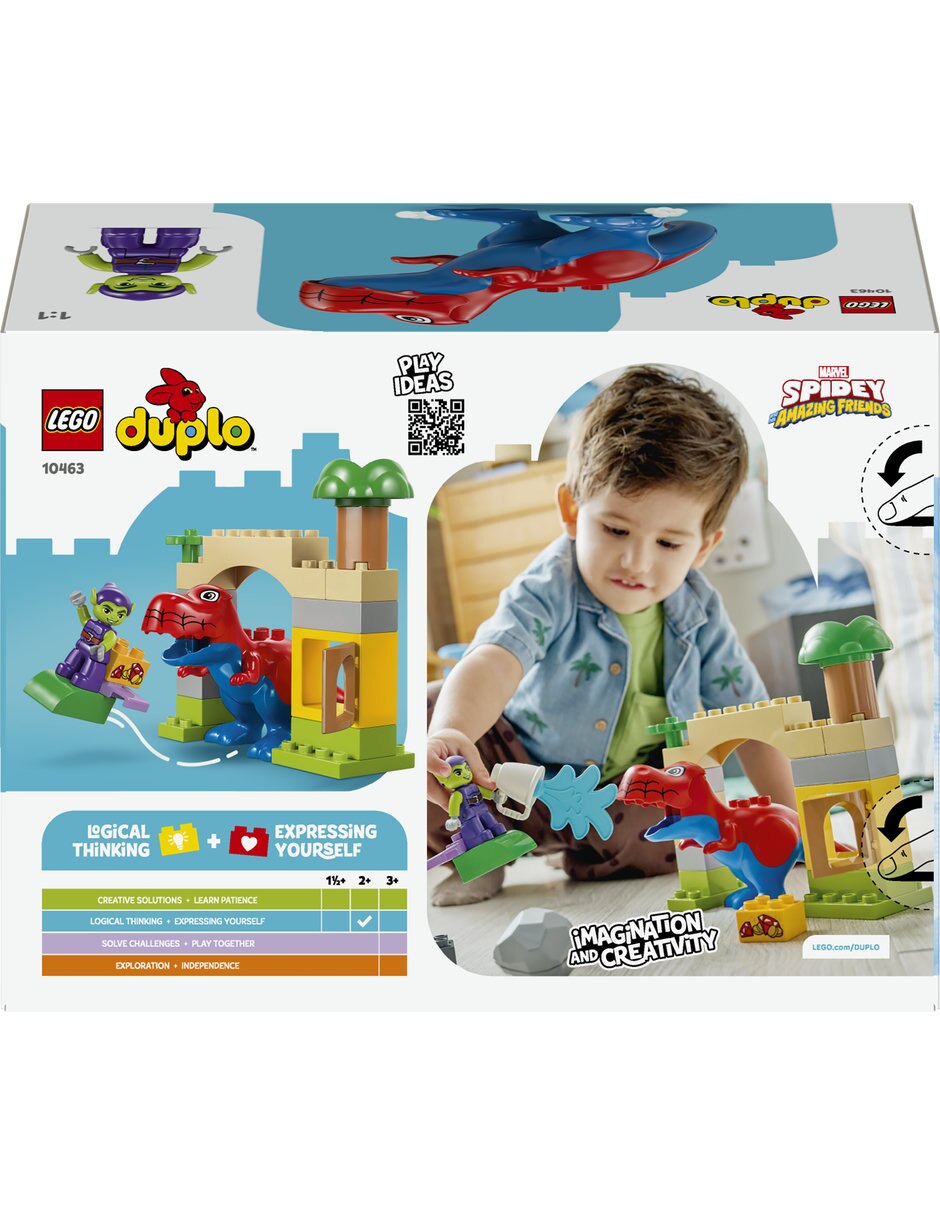 Marvel Dinosaurio Spidey-Rex Vs Duende Verde 10463 Disney Tm 6