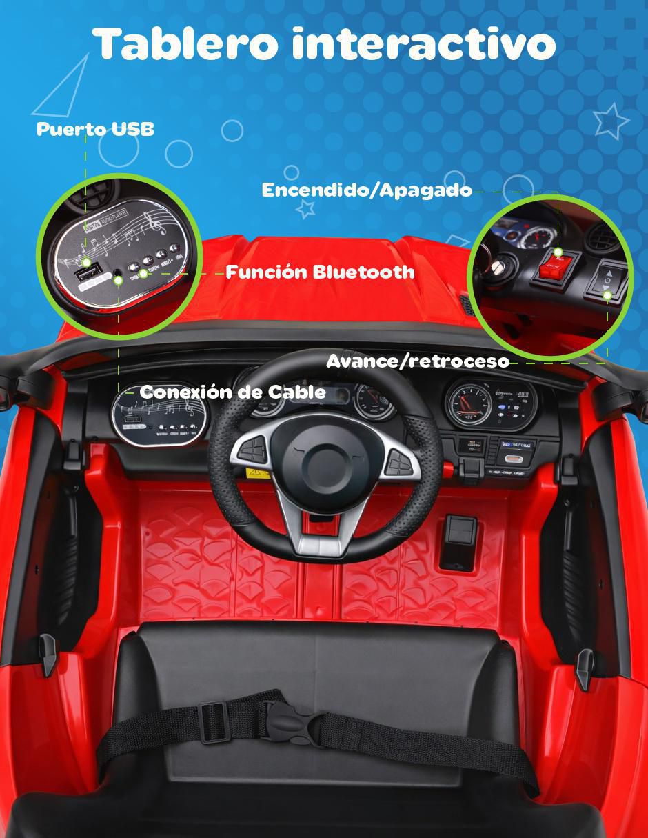 Automóvil montable con control remoto Yei recargable unisex