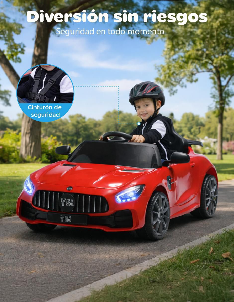 Automóvil montable con control remoto Yei recargable unisex