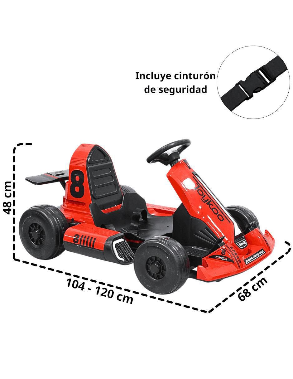 Automóvil montable con control remoto de recargable infantil 7