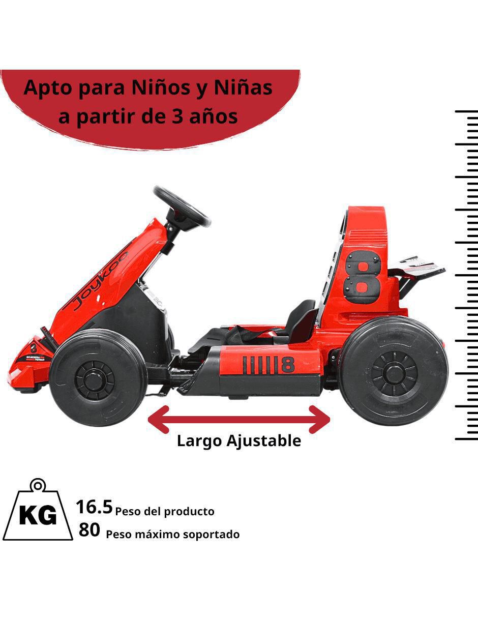 Automóvil montable con control remoto de recargable infantil 4