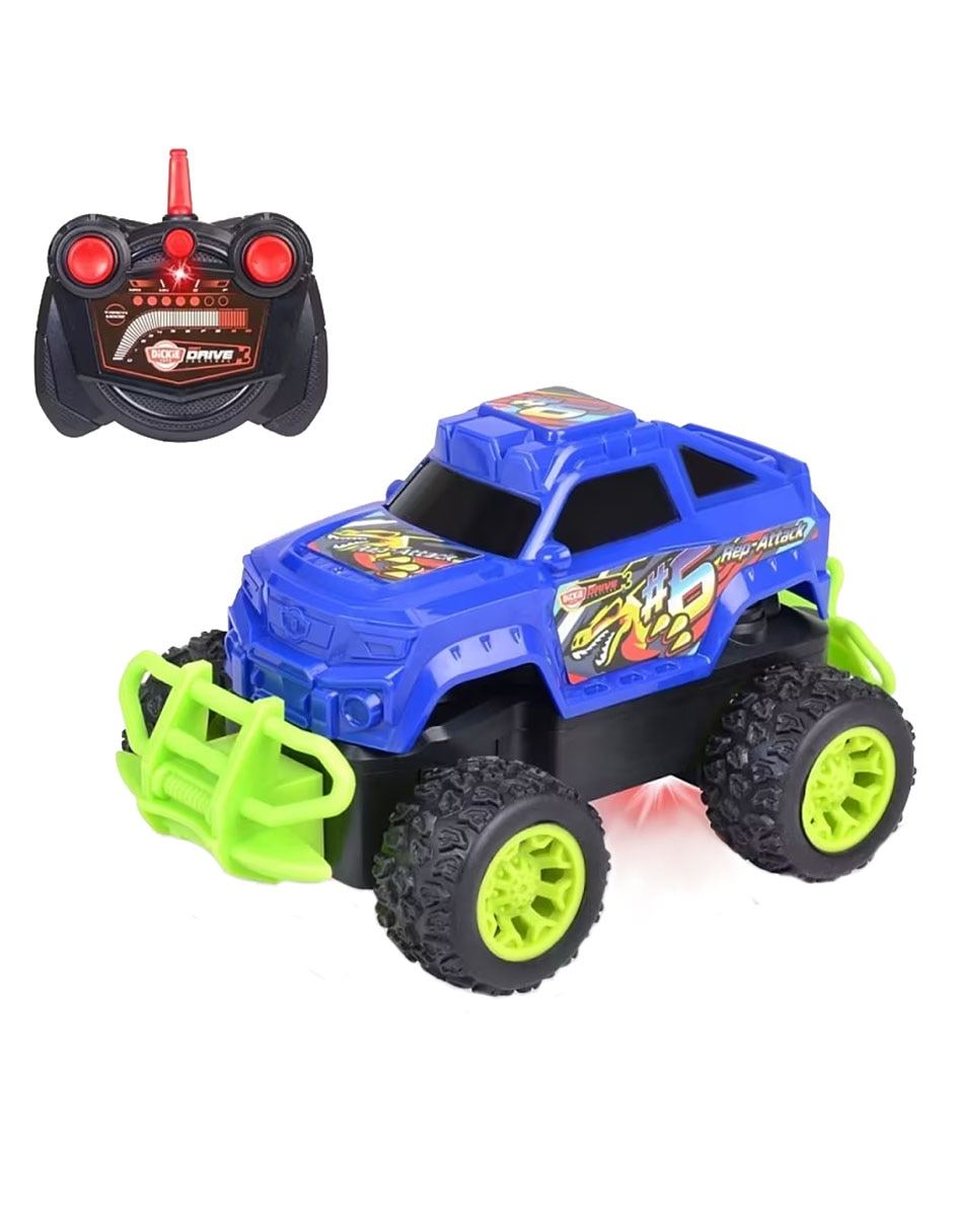 Vehículo de control remoto rc monster truck rep attack