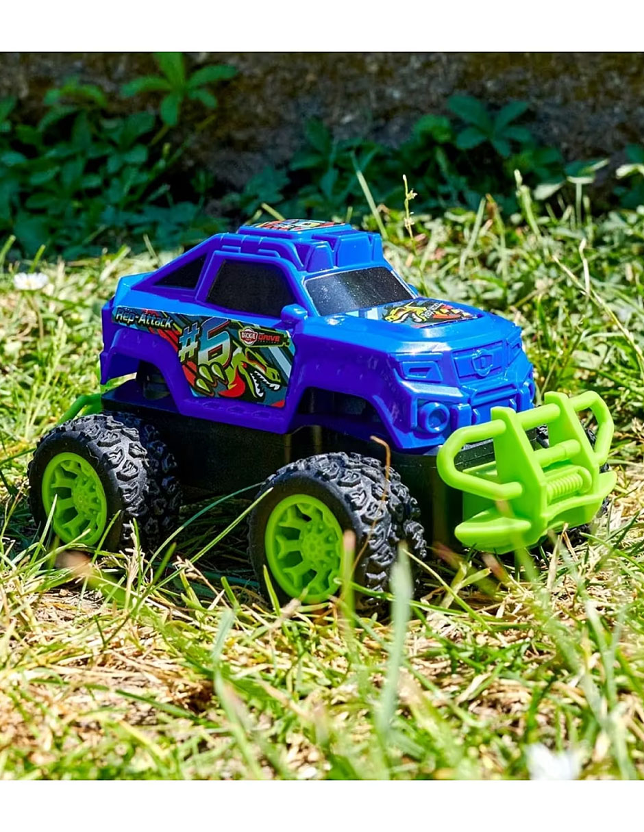 Vehículo de control remoto rc monster truck rep attack 3