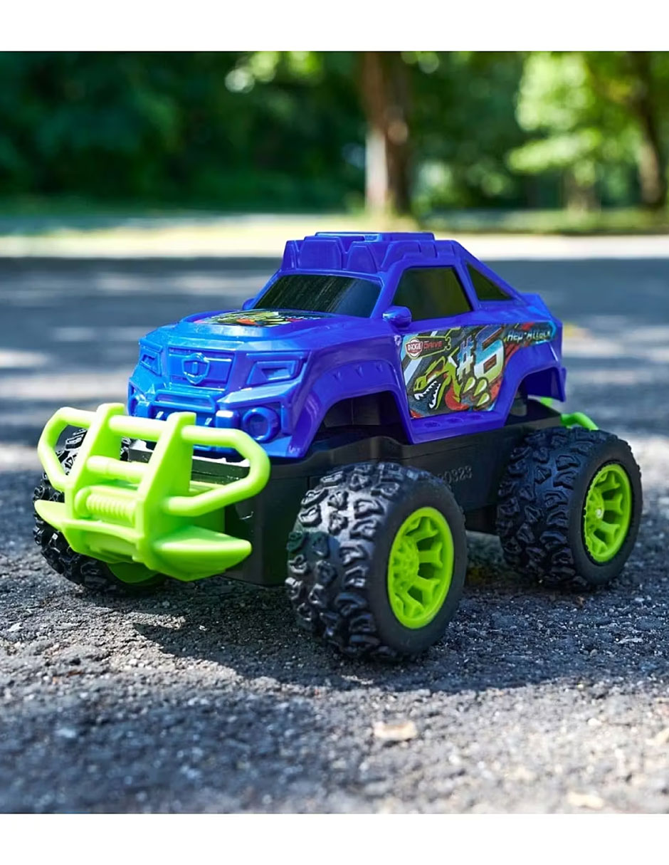 Vehículo de control remoto rc monster truck rep attack 4