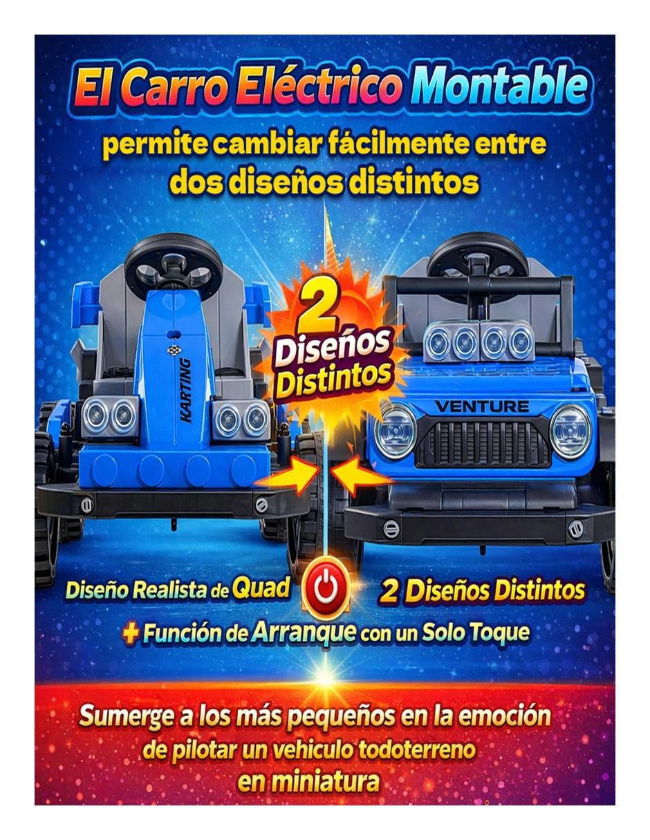 Automóvil montable con control remoto recargable infantil 5