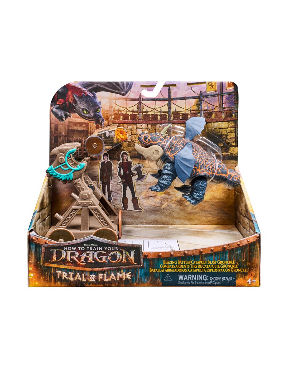 Set figuras acción articulada DreamWorks Cómo entrenar a tu dragón Especial Con movimiento 2