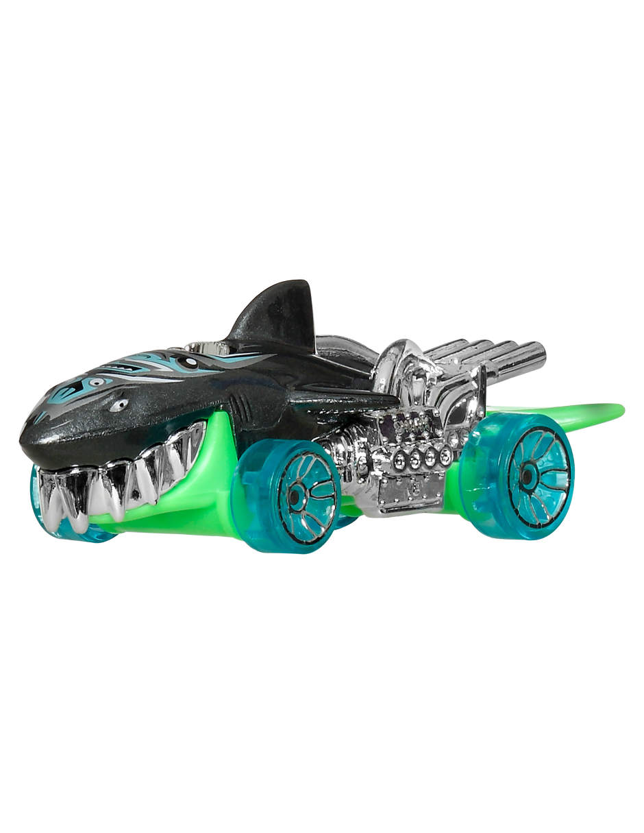 Vehículo monster truck shark vs dino multipack 2