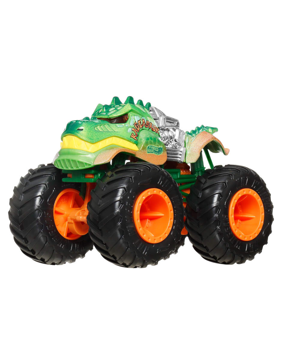 Vehículo monster truck shark vs dino multipack 5