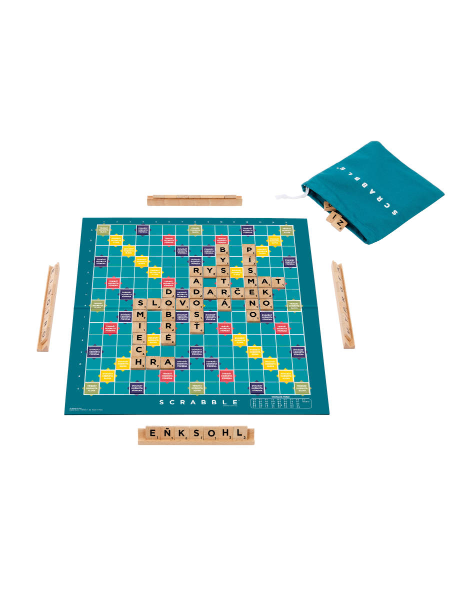 Scrabble 2 en 1 juego de mesa 4