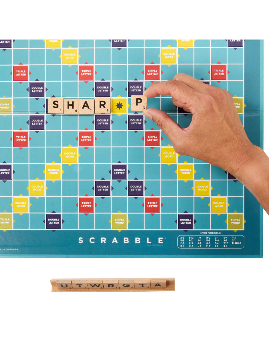 Scrabble 2 en 1 juego de mesa 7