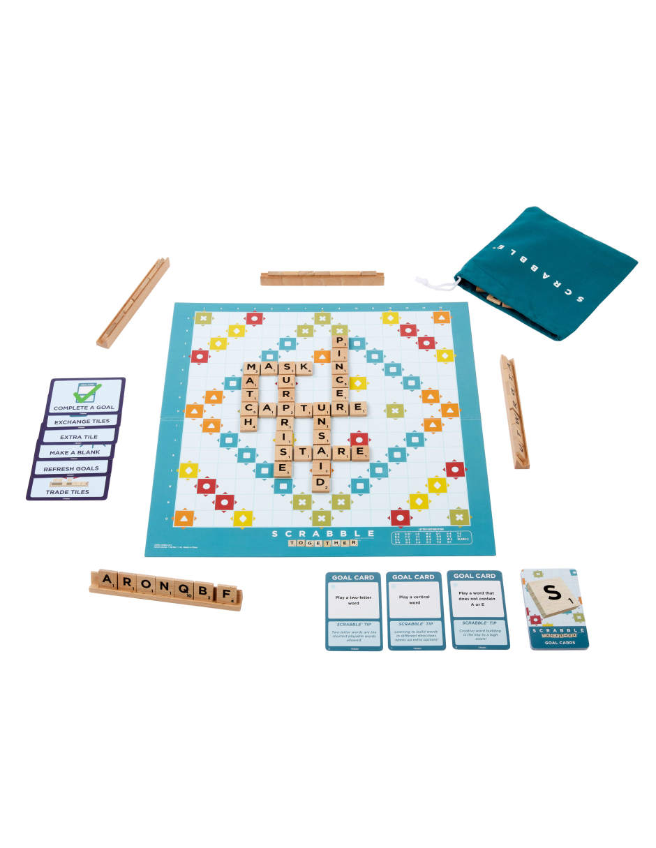 Scrabble 2 en 1 juego de mesa 9