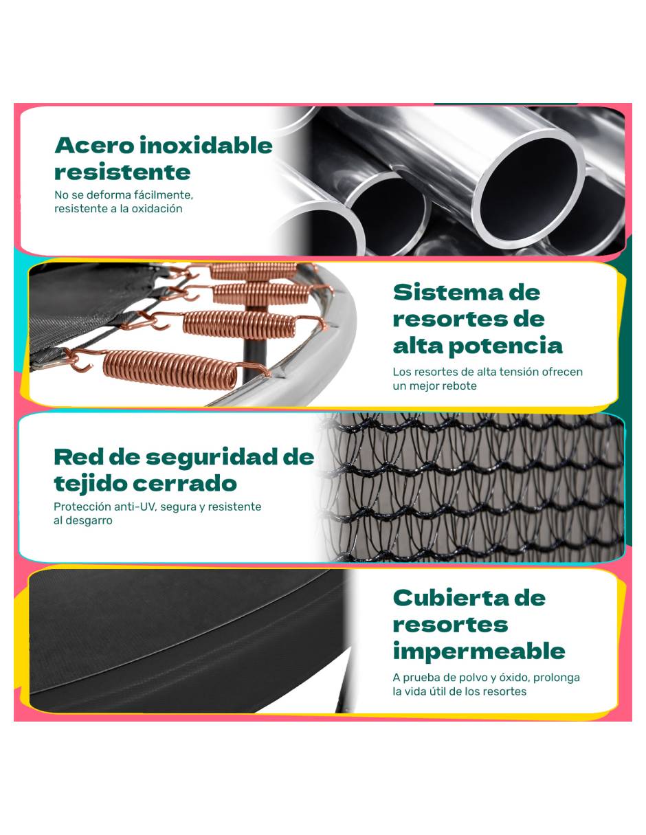 Trampolín MKZ-TRAMPUMK16 8