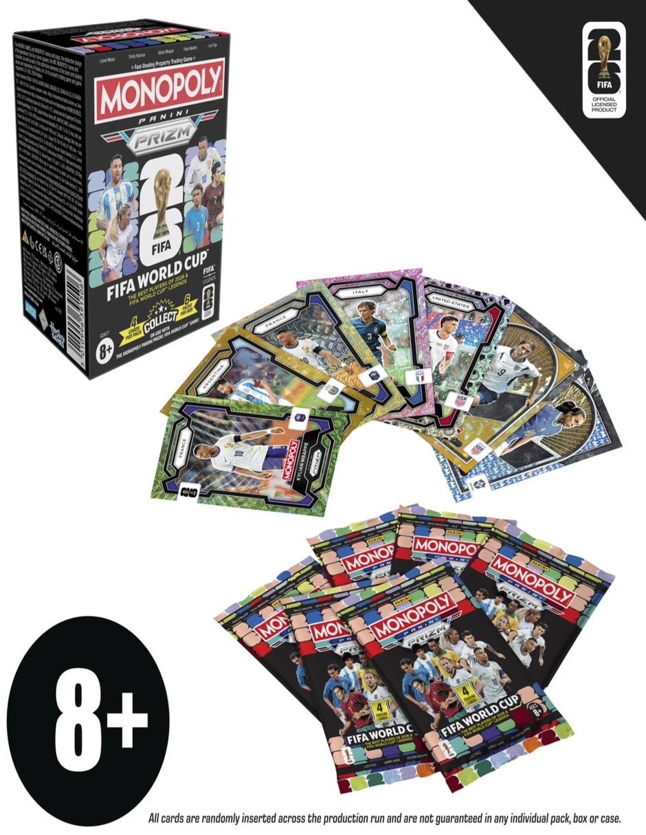 Monopoly FIFA Legends booster pack FIFA World Cup 2026 Monopoly Hasbro Games