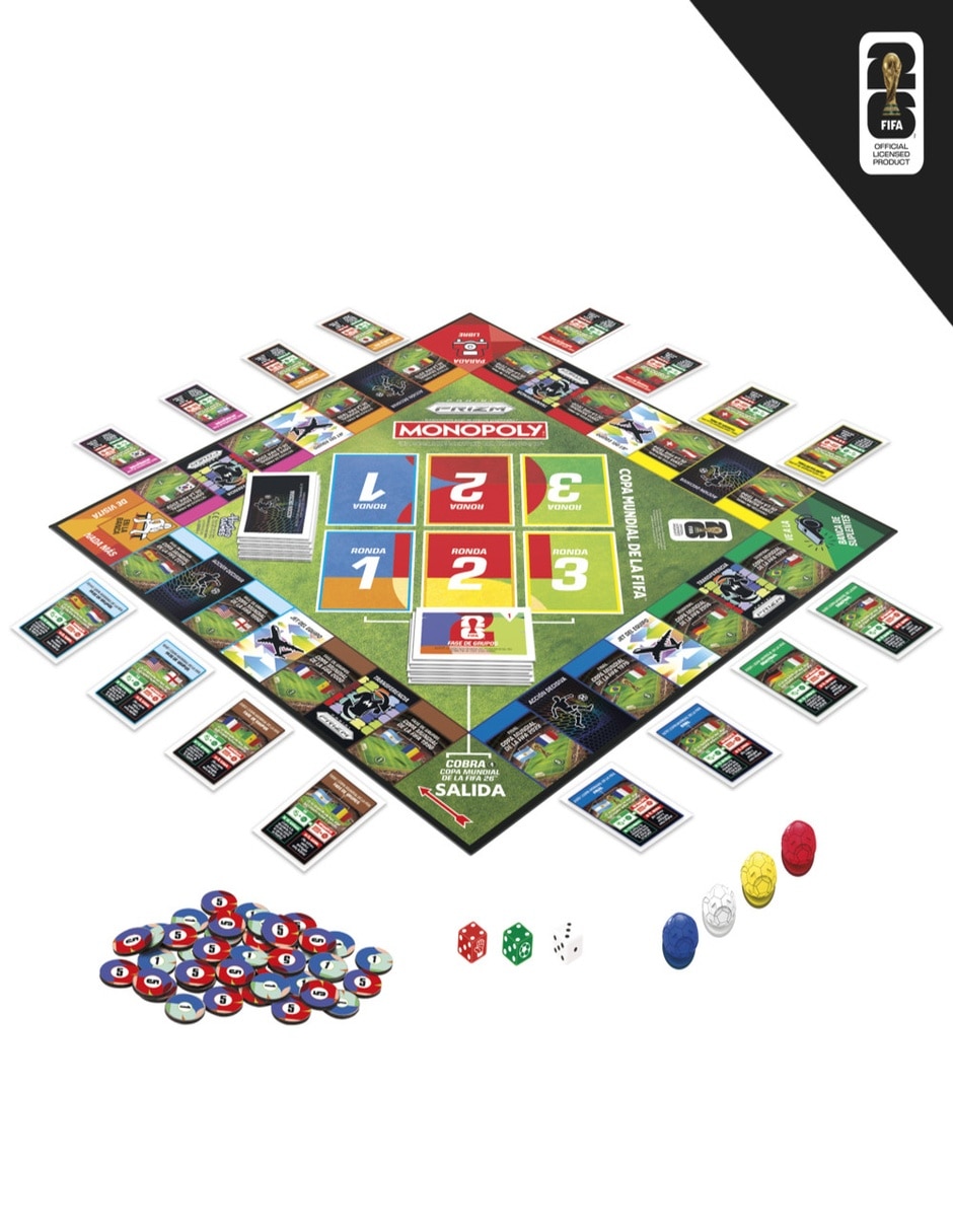 Monopoly FIFA edition core game FIFA World Cup Monopoly Hasbro Games