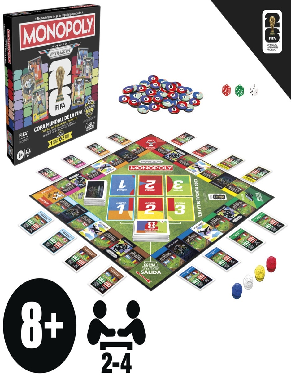 Monopoly FIFA edition core game FIFA World Cup Monopoly Hasbro Games
