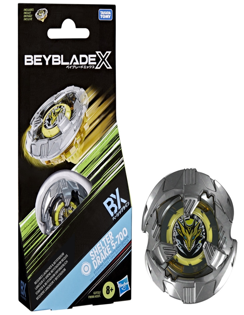 Shelter Drake 5-70O X Beyblade 3