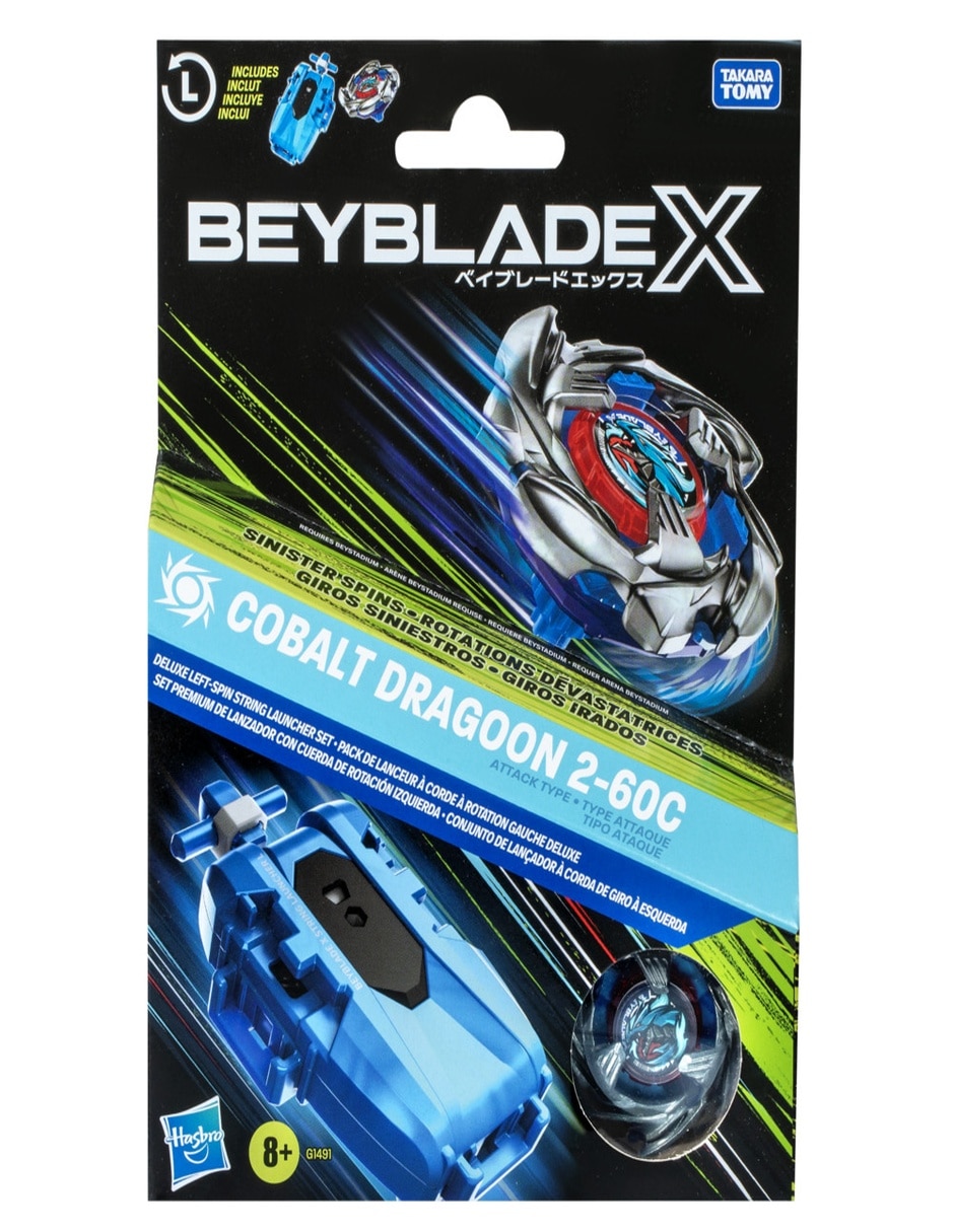 X Cobalt Dragoon 2-60C Deluxe Beyblade 2