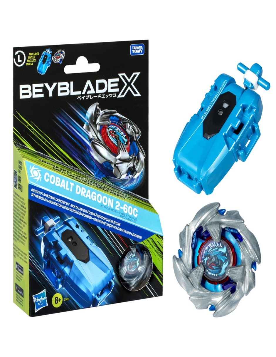 X Cobalt Dragoon 2-60C Deluxe Beyblade 3