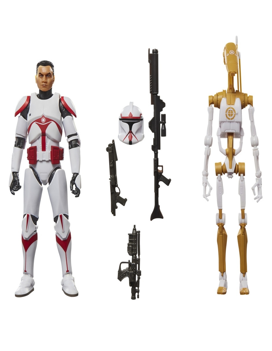 Set figuras acción articulada : The black series Star Wars 1