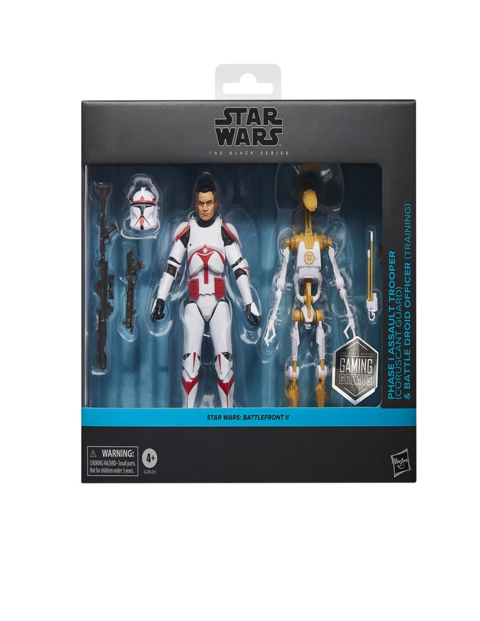 Set figuras acción articulada : The black series Star Wars 2