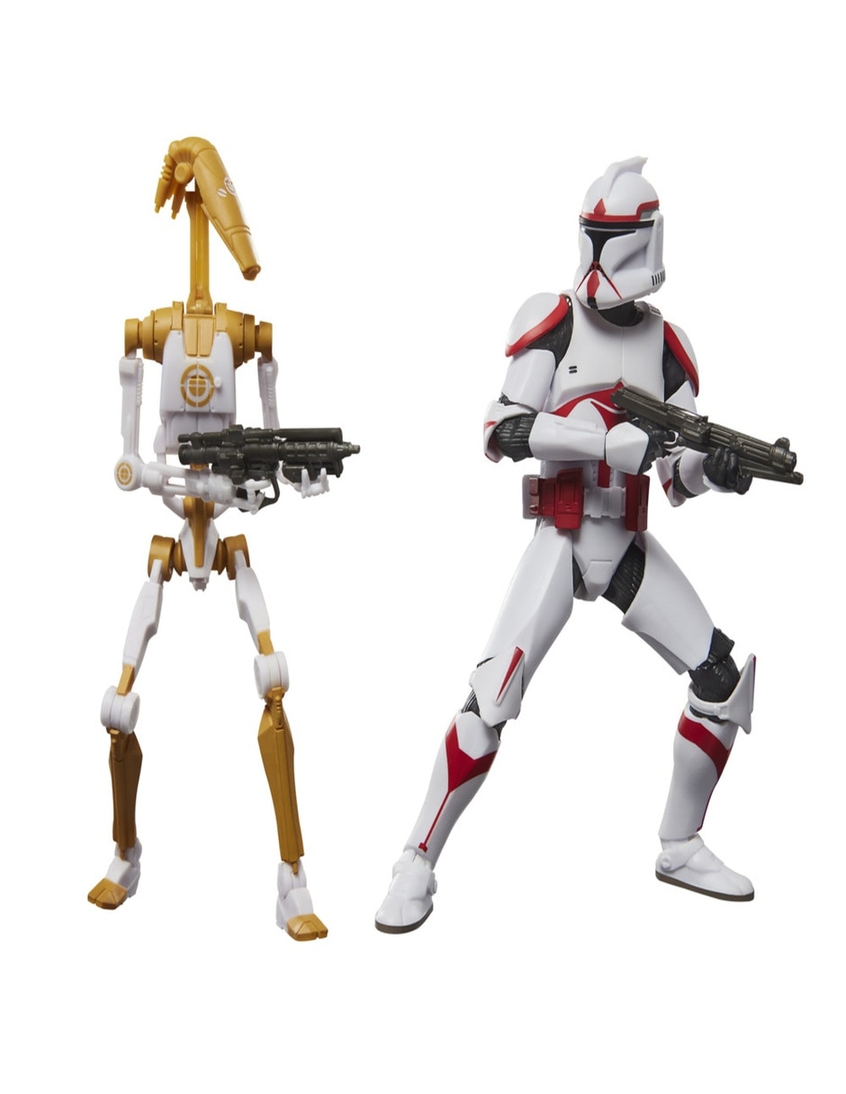 Set figuras acción articulada : The black series Star Wars 7