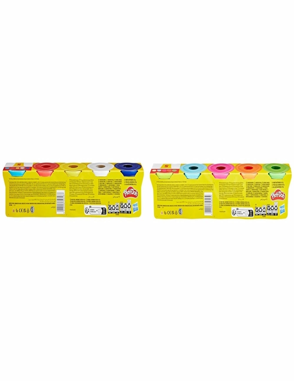 Pack de 5 latas Play Doh