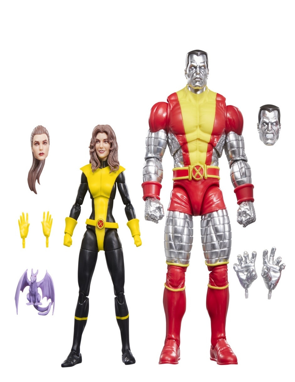 Figura de acción articulada Legend's Series: X-Men Kitty Pryde y Marvel’s Colossus 1