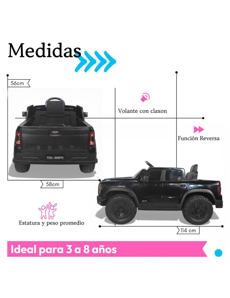 Automóvil montable con control remoto recargable unisex 6