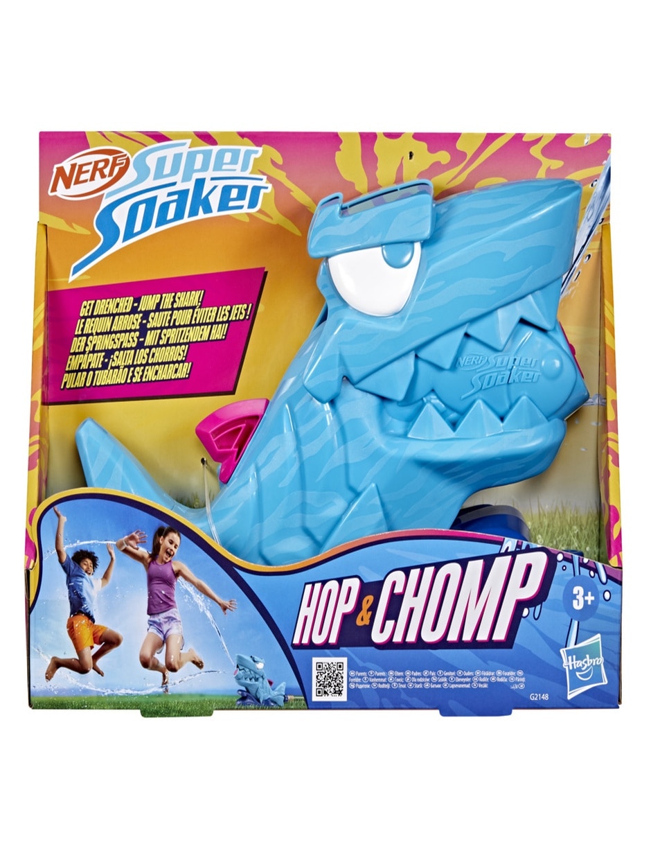 Lanzador de agua Nerf Supersoaker Super Soaker Hop & Chomp