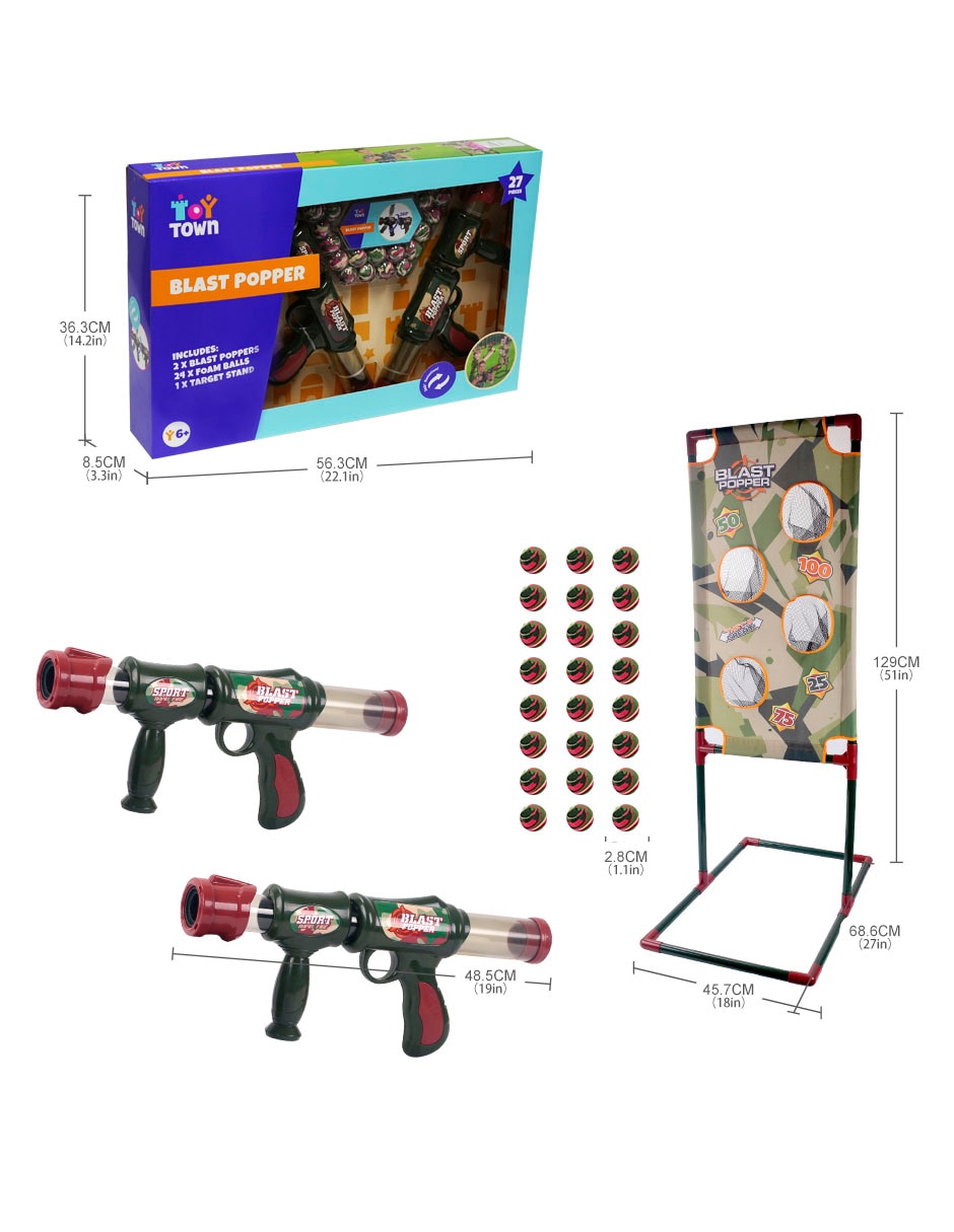 Set de pistolas lanzadoras 3