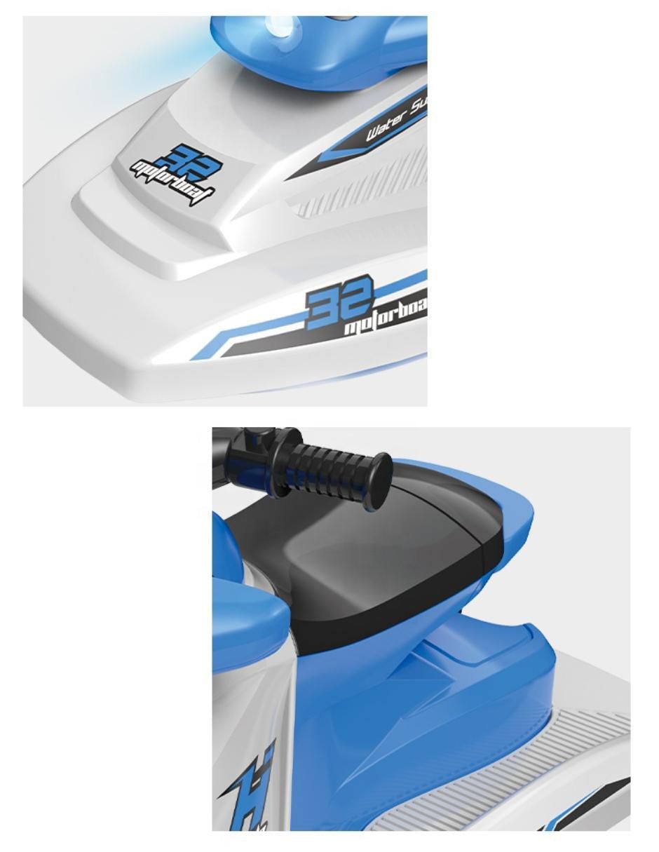 Vehículo de control remoto Generica Moto acuática JT3638