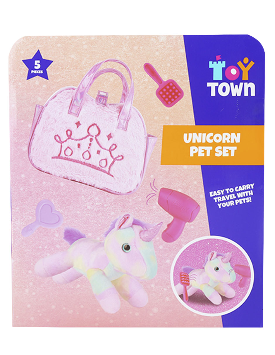 Set unicornio mascota juego de rol para niños 3