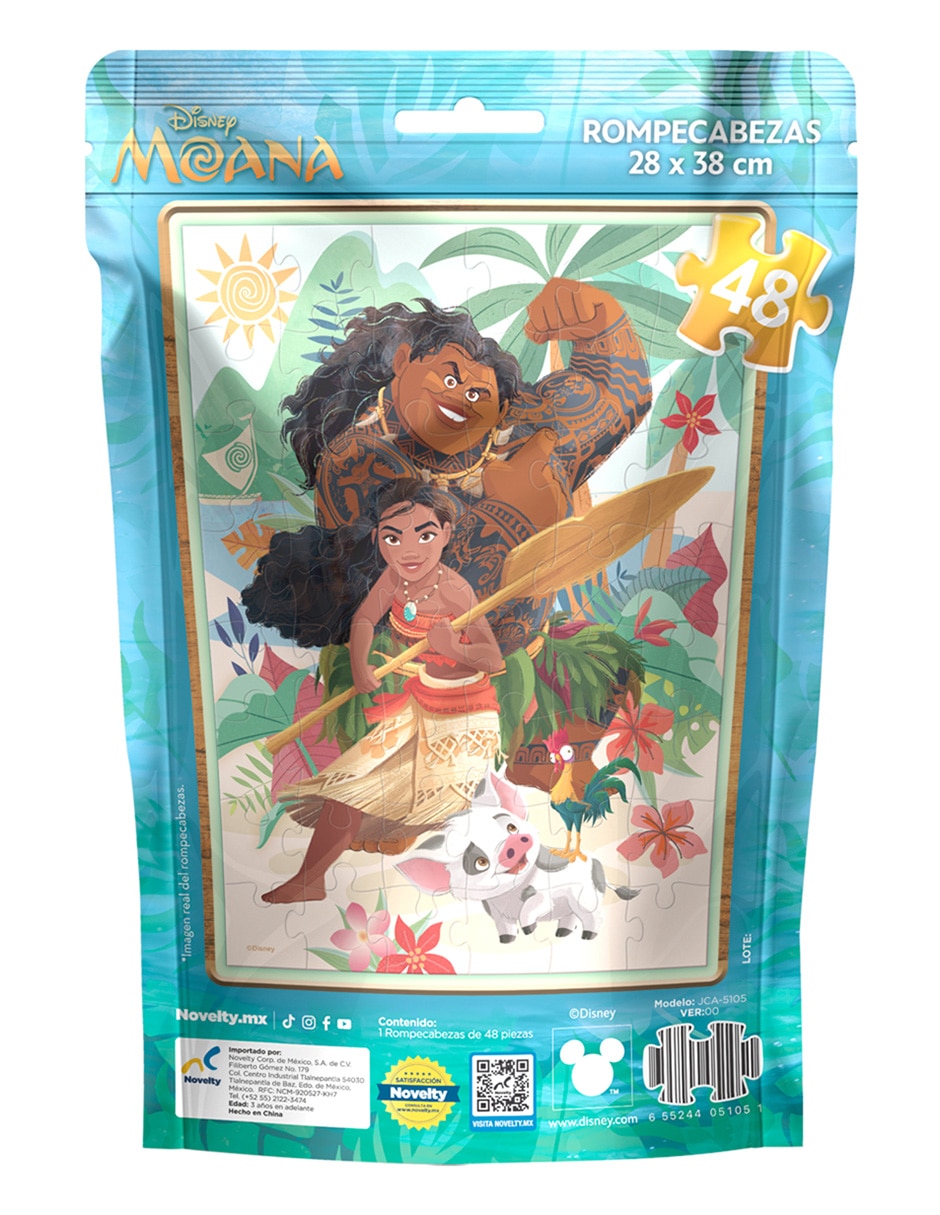 Rompecabezas infantil mar rompecabezas bolsa foil moana 48 pzs 48 'piezas' Rompecabezas infantil mar rompecabezas bolsa foil moana 48 pzs 48 'piezas'