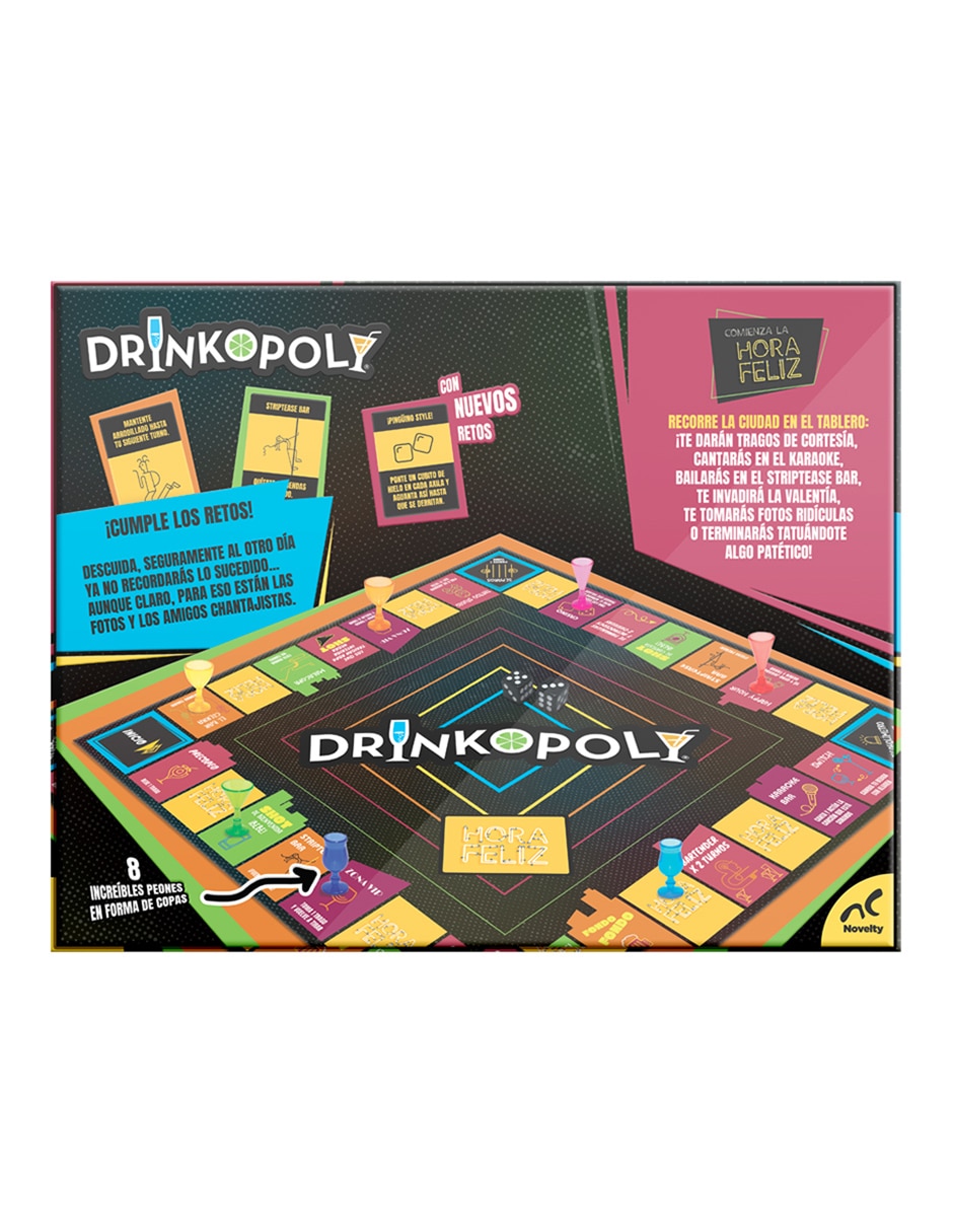 Drinkopoly Juegos de Mesa 8