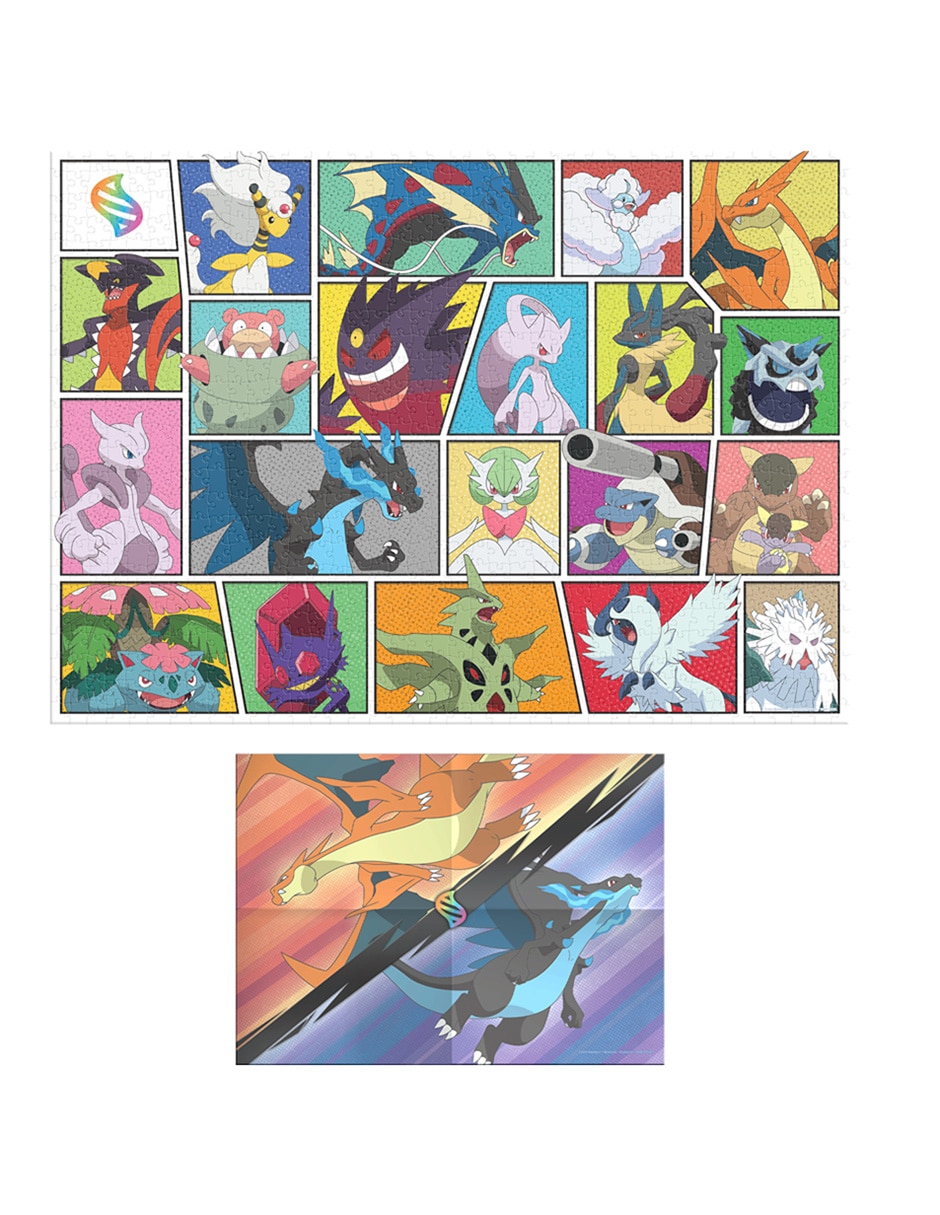 Rompecabezas Pokémon Premium Pokémon Evolution 1000 piezas 9