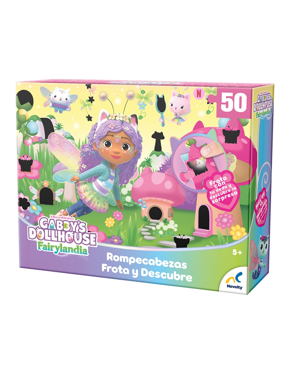 Rompecabezas infantil Frota y descubre Gabby´s Dollhouse 50 piezas 6